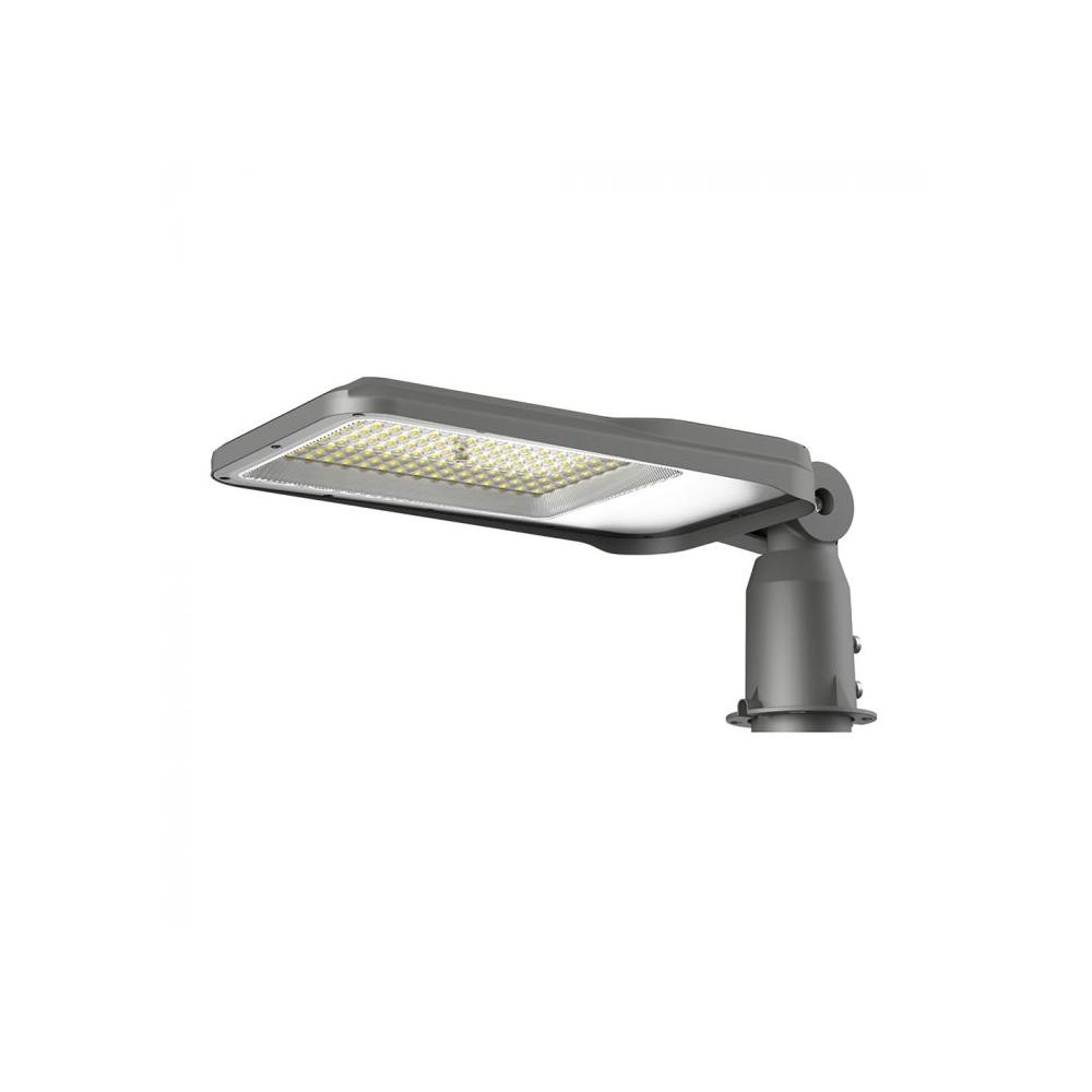 V-TAC RLE utcai LED lámpa, térvilágító ledes lámpatest 100W, PC búra, természetes fehér - SKU 23620