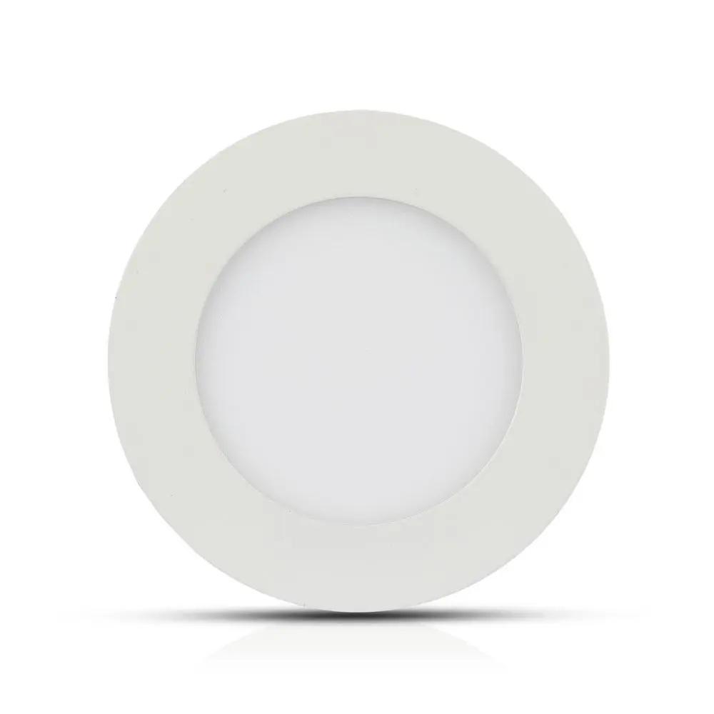 V-TAC süllyeszthető mennyezeti kerek LED panel 24W meleg fehér - SKU 724